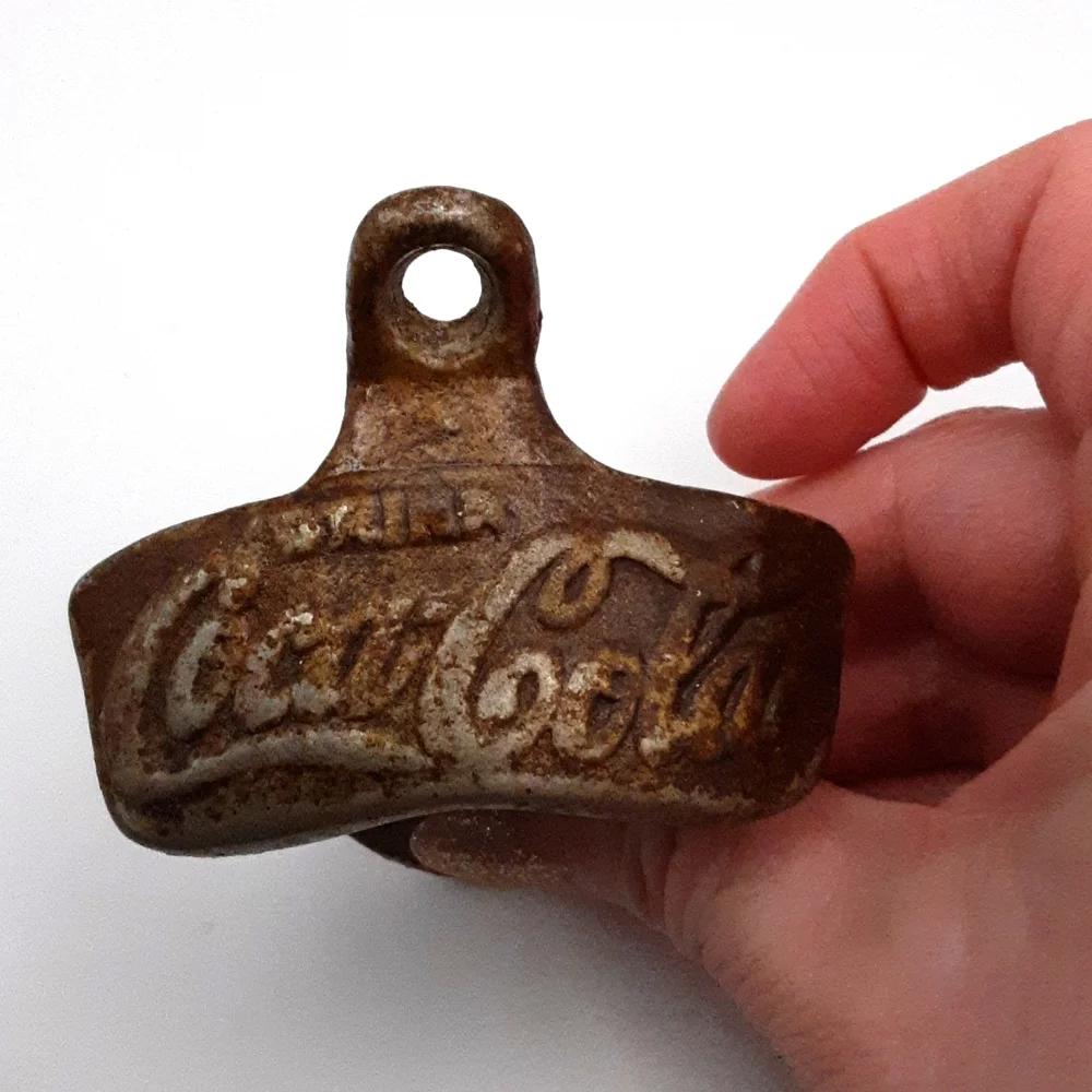 Vintage Coca Cola Star X Wall Mounted Bottle Opener